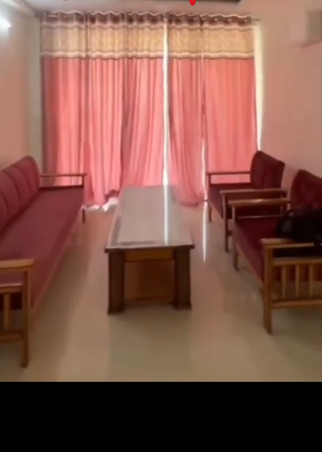 3bhk available in aura avenue with AC