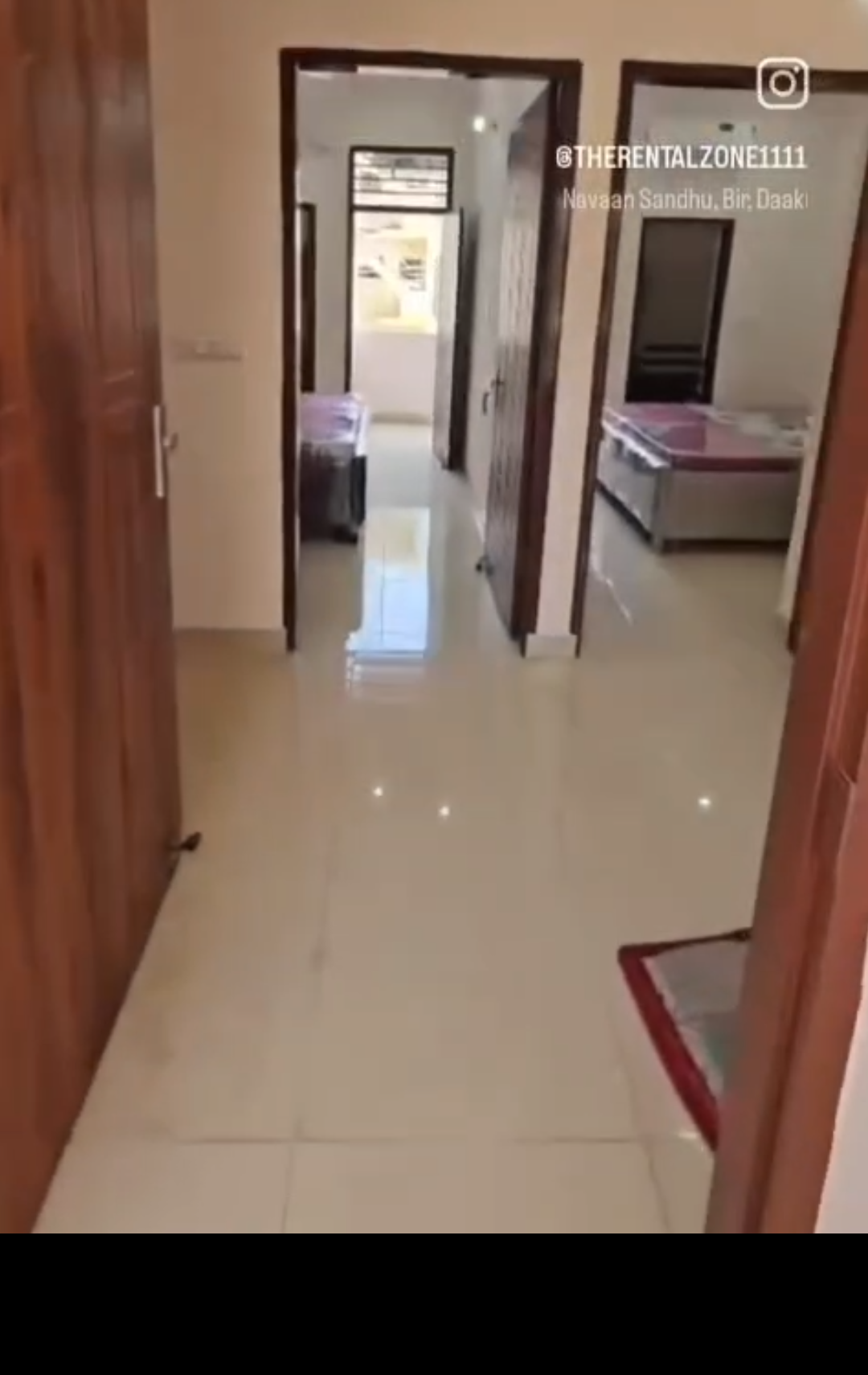 2bhk available in ambika greens with AC