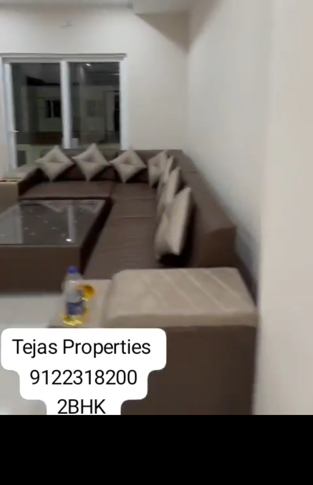 2bhk available in mustang city with AC